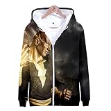Jonyn 3D Sweat à Capuche Pullover Manches Longues Poches HD Impression Les Loisirs Les Vêtements Unisexe (XXS-XXXL) Shazam! M