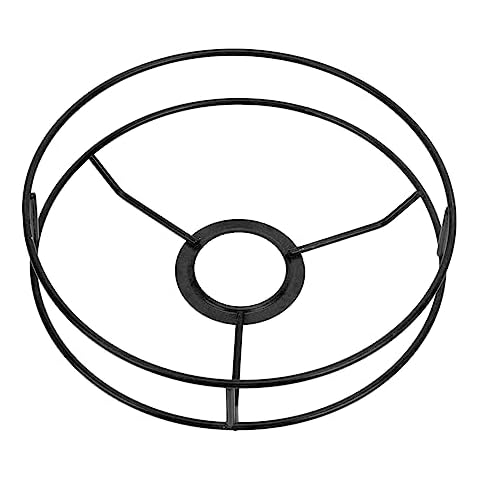 BUTIFULSIC Light Stand Braid Accessories Round Lamp Shade Square Lamp Shades Lamp Shade Replacement Iron Lampshade Frame Hanging Lamp Shade Frame Lampshade Holder Home Lampshade Frames Iron M Cover