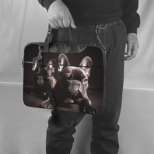 Sac pour ordinateur grande capacité : protégez votre PC avec la sacoche bouledogue français - 2