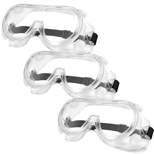 RxaGtn Schutzbrille, Arbeitsschutzbrille Für Brillenträger, Staubdichte Schutzbrille Mit Antibeschlâ€¦ – Miniatur