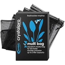 crystalpro Multi Bag - Aquarium Filter Media Bags - 4pcs 6" x 12"