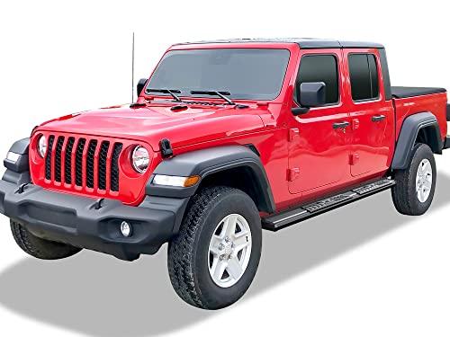 Estribos OEM estilo negro APS compatibles Jeep Gladiator miniatura 5