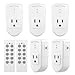 BN-LINK ES1513-5-2 Wireless Remote Control Outlet with Extra Long Range (5 Pack)