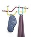 Umbra Subway Wall Hook - Multicolored Modern Public Transit Maps Shape Coated Steel 10-Hooks Wall Hanger - Easy To Mount, Perfect for Scarves, Coats in Entryway - Each Hook Holds Up to 5 lbs