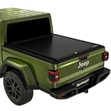 Bestwyll Retractable Hard Truck Bed Tonneau Cover Fits 2020-2025 Jeep Gladiator 5ft Bed (60.3') Waterproof Off Road Overlanding Aluminum Alloy | K59 |