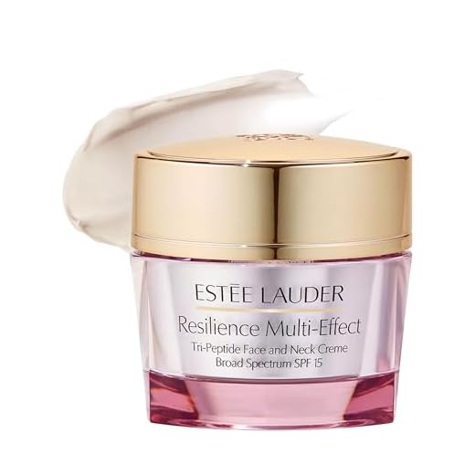 Estee Lauder Resilience Multi-Effect Tri-Peptide Face and Neck Creme SPF 15 For Dry Skin, 1.7 oz / 50ml