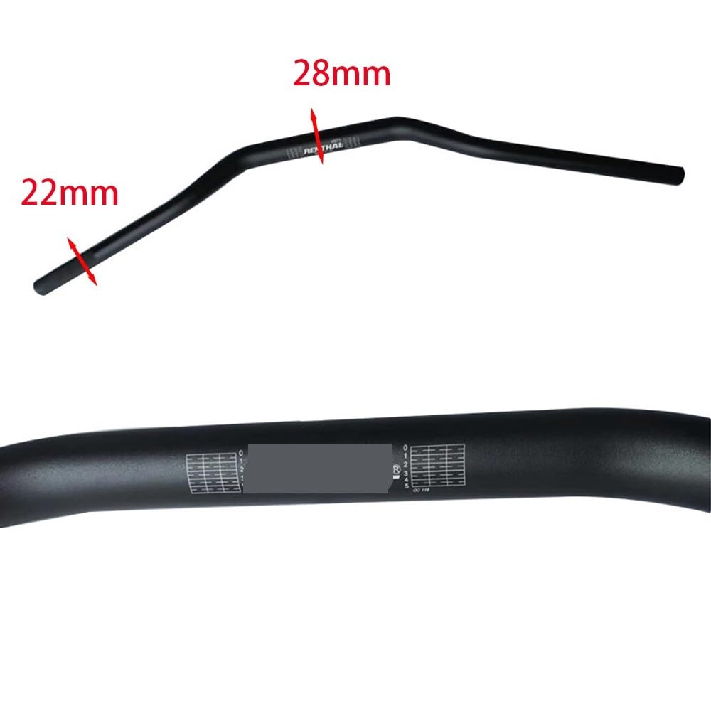 manubri moto Per Kawasaki Per Suzuki Manubrio Fat da 1-1/8" | Manubrio moto 22mm 28mm Racing Dirt Pit Bike universale