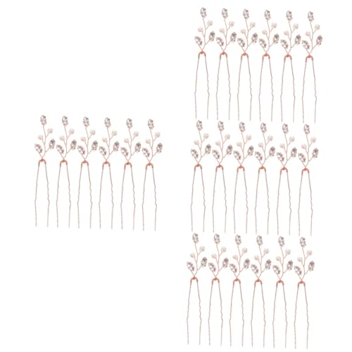 Pinces à cheveux strass pour mariée Housoutil lot de 4 accessoires demoiselle d'honneur