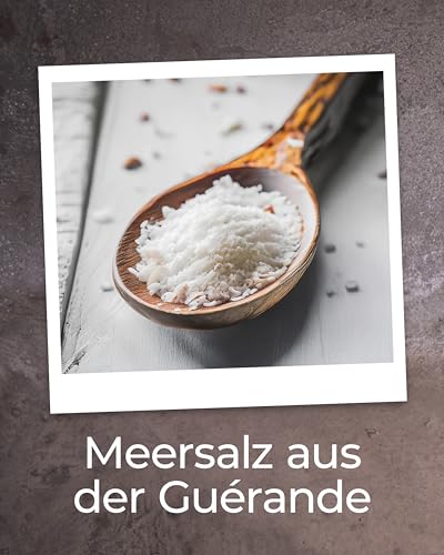 La Maison d’Armorine Französische salted Caramel Bonbons einzeln verpackt und nach traditioneller Handwerkskunst in der Bretagne hergestellt 500 g Beutel