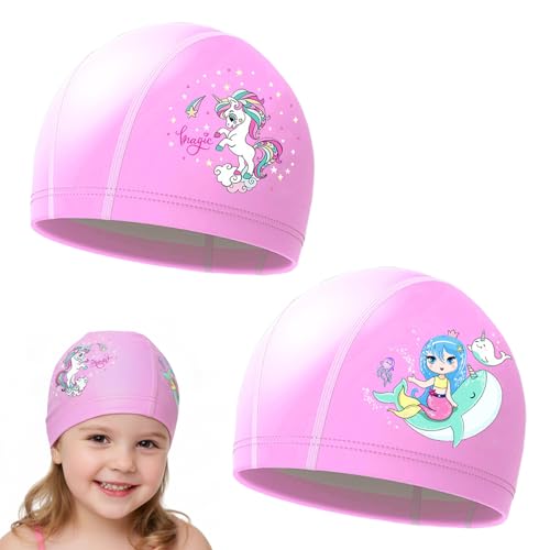 Cuffie Piscina Bambini Rosa
