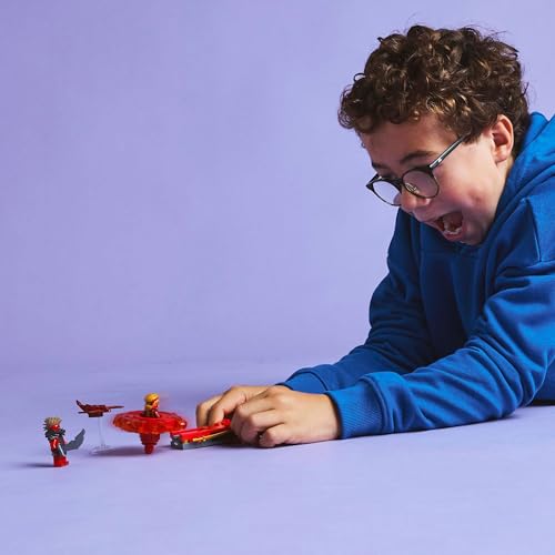 LEGO Ninjago La toupie Spinjitzu du Dragon de Kai Jeu de Construction avec 2 éléments de Pouvoir et 2 minifigurines Idée Cadeau pour garçons et Filles dès Amateurs de la série TV 71823 - vue 8