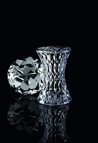 Tabouret Kartell Stone chromé argent table appoint design italien - 5
