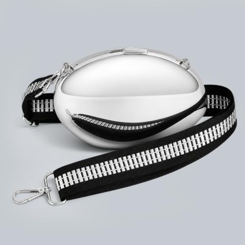 Image of chushui Silver Hardware Purse Strap,Replacement Crossbody Adjustable Shoulder Strap for Handbag Bag