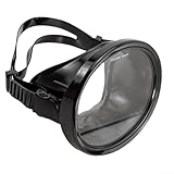 Hochwertige Tauchmaske mit kratzfester Glaslinse und verstellbarem Design für sicheres Taucherlebnis