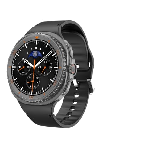 XINDADA DT Watch 8 - Reloj inteligente inteligente con rastreador GPS, impermeable, AMOLED, monitor de frecuencia cardíaca, Bluetooth, llamada, deporte, salud, reloj inteligente para hombre y mujer
