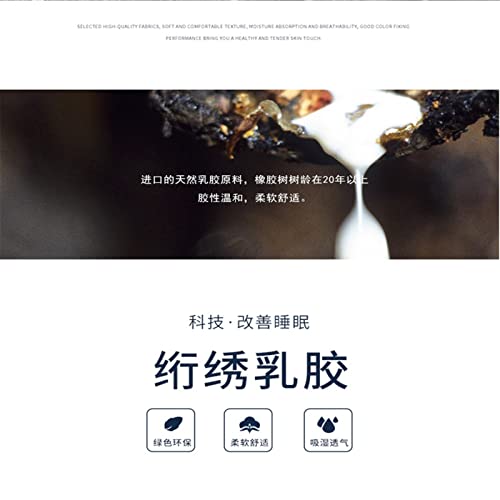 Xqwz Pure Green Organic Latex Mattress Bedding Natural Latex Full Mattress Thicker Breathable Foam Reversible Tight Top Mattress 3.14In Thick #TOP3