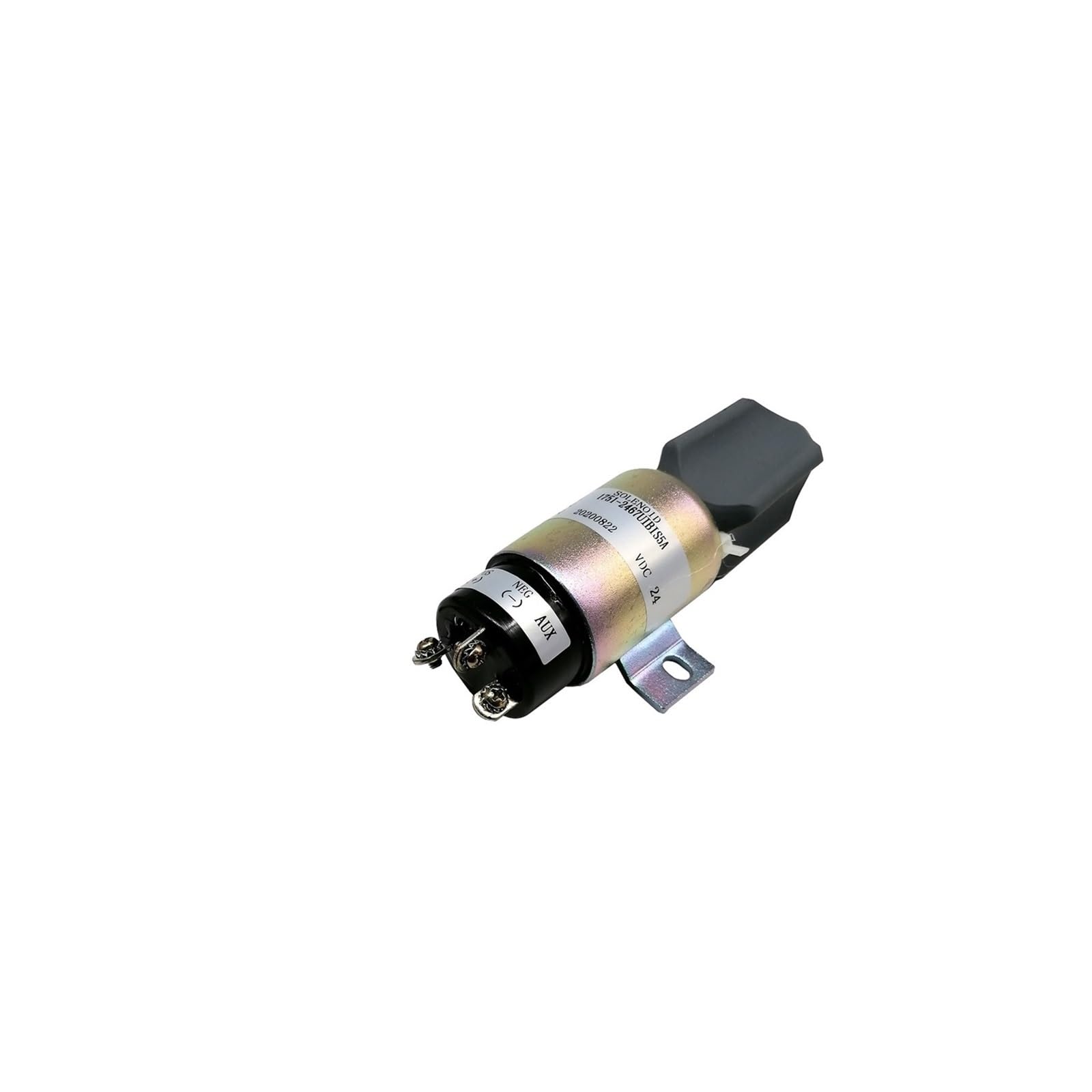 Électrovanne d'arrêt 24 V 3824674 solénoïde de coupure pour pelle CAT E320 E120B