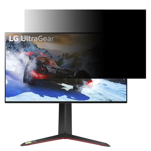 LG 27GP950-B 27�C���` 16:9 �Ή� �`�����h�~�t�B���^�[ �v���C�o�V�[�t�B���^�[ �u���[���C�g�J�b�g ���˖h�~ PC �p�\�R�� ���j�^�[ �̂������h�~ ��ʕی�t�B���� �ی�V�[�g ���E�ȒP ���ʎg�p