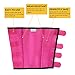 CareMaster Mesh Fly Boots for Horse Stomp Reduction Easy to Wear Set of 4-Magenta