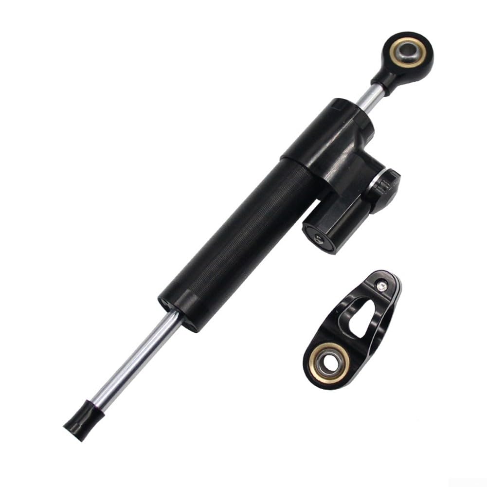 Scooter Lenkstabilisator Dämpfer, verstellbarer Scooter-Lenkungsdämpfer für Zero 10X für VSETT 10 (rot)