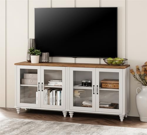 Modern Farmhouse TV Stand for 75