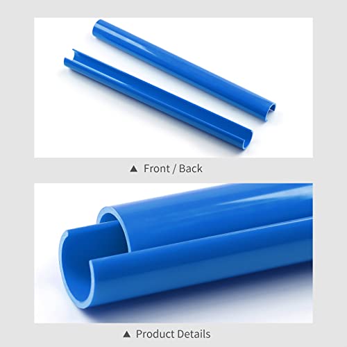Image of 2PCS Grille Inserts Stripes Trim Compatible with BMW 5 Series F10 F18 5GT X1 F48 X2 F39 Car Accessories (Blue, C)