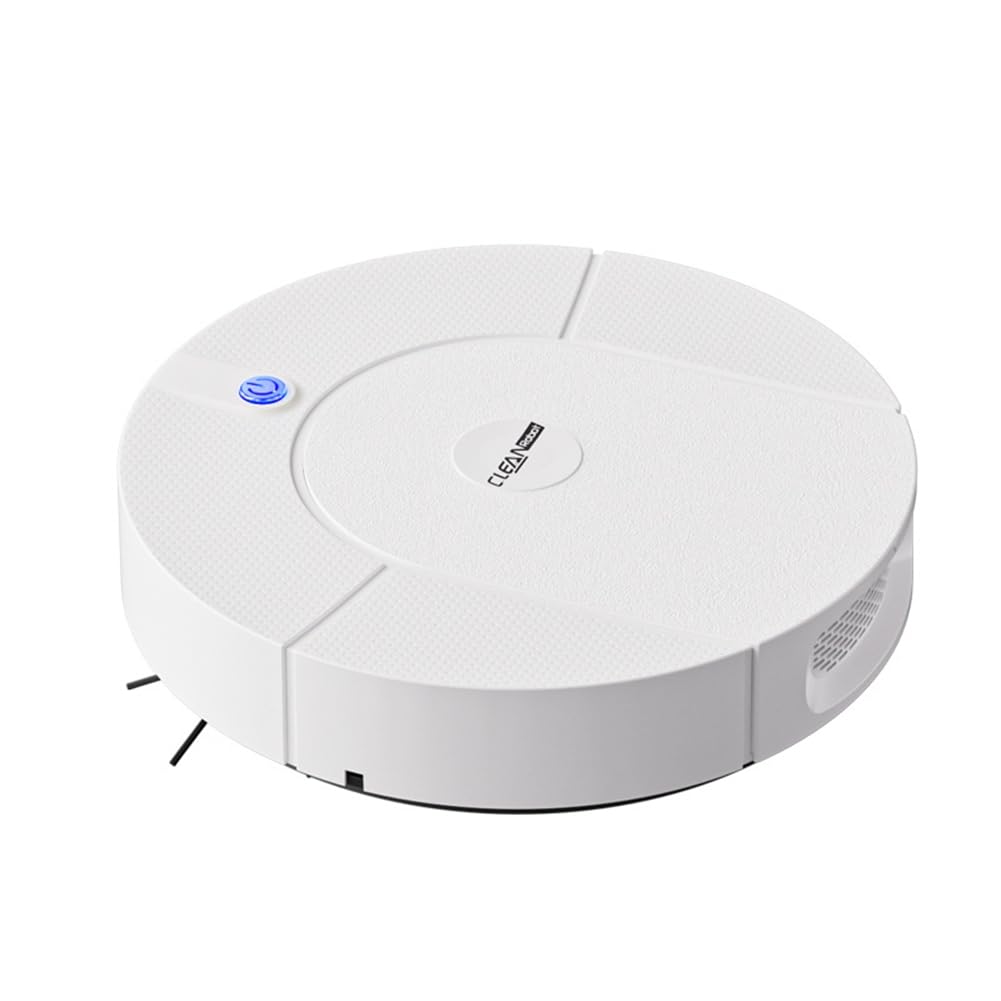 CTRLZS Automatic Mopping Robot Vacuum Cleaner 3in1 Smart Home Wireless Sweeping Wet and Dry Ultra-Thin Cleaning Machine White