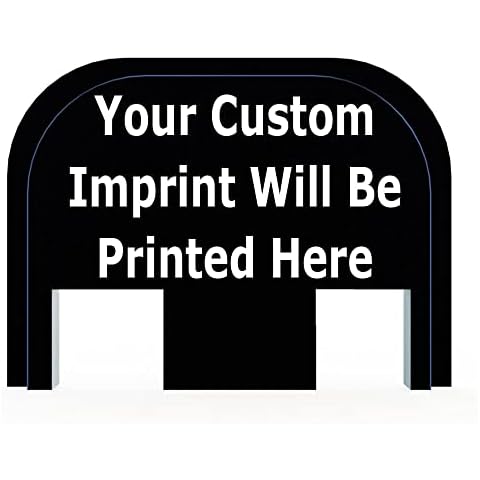 Squirrel Daddy Personalized Slide Rear Cover Back Plate Custom for Glock 19 17 gen 3 4 5 Cover