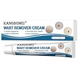 Wart Remover Cream 20g, Effective Remover of Warts, Corns Spot Moles, Moles and Calluses, Wart Removal Cream for Body and Hands
