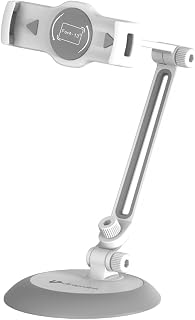 ULTRAPROLINK Jeeves Universal Table Top Mount | White | Compatible with 4-13 Screen Phones & Tablets | Foldable, Desktop S Price In India