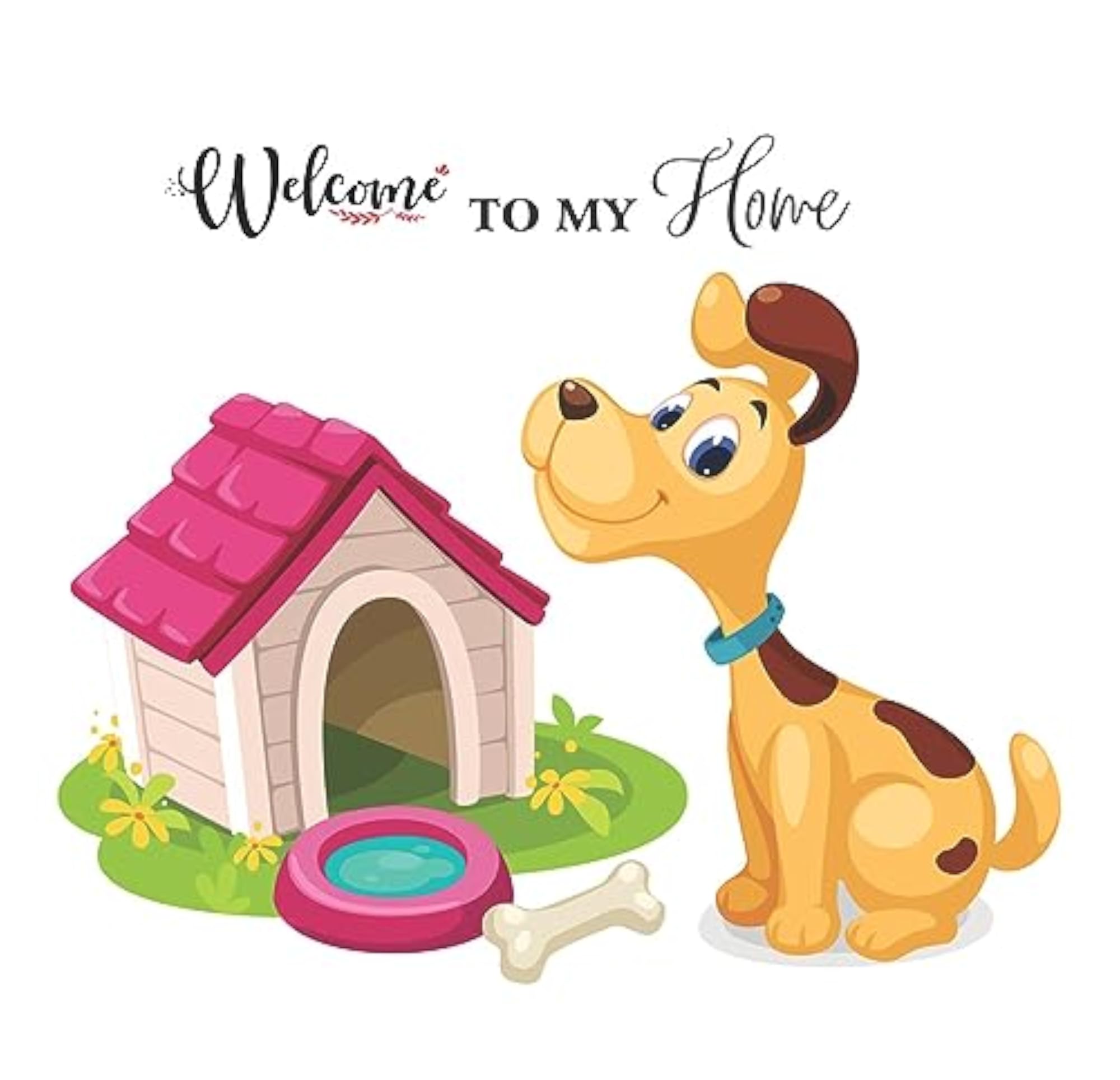 Dog House Wall Sticker for Home Decor