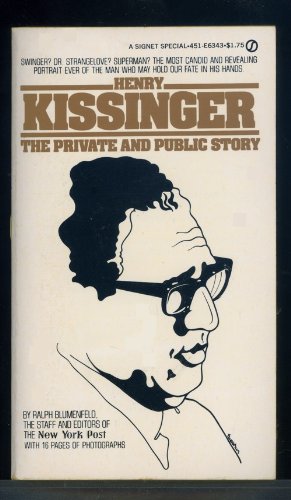 Henry Kissinger 0451063430 Book Cover