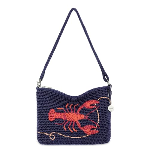 Image of The Sak Lumi Convertible Crossbody Purse - Women's Handbag for Everyday & Travel, 3-in-1 Small Crossbody in Crochet & Leather