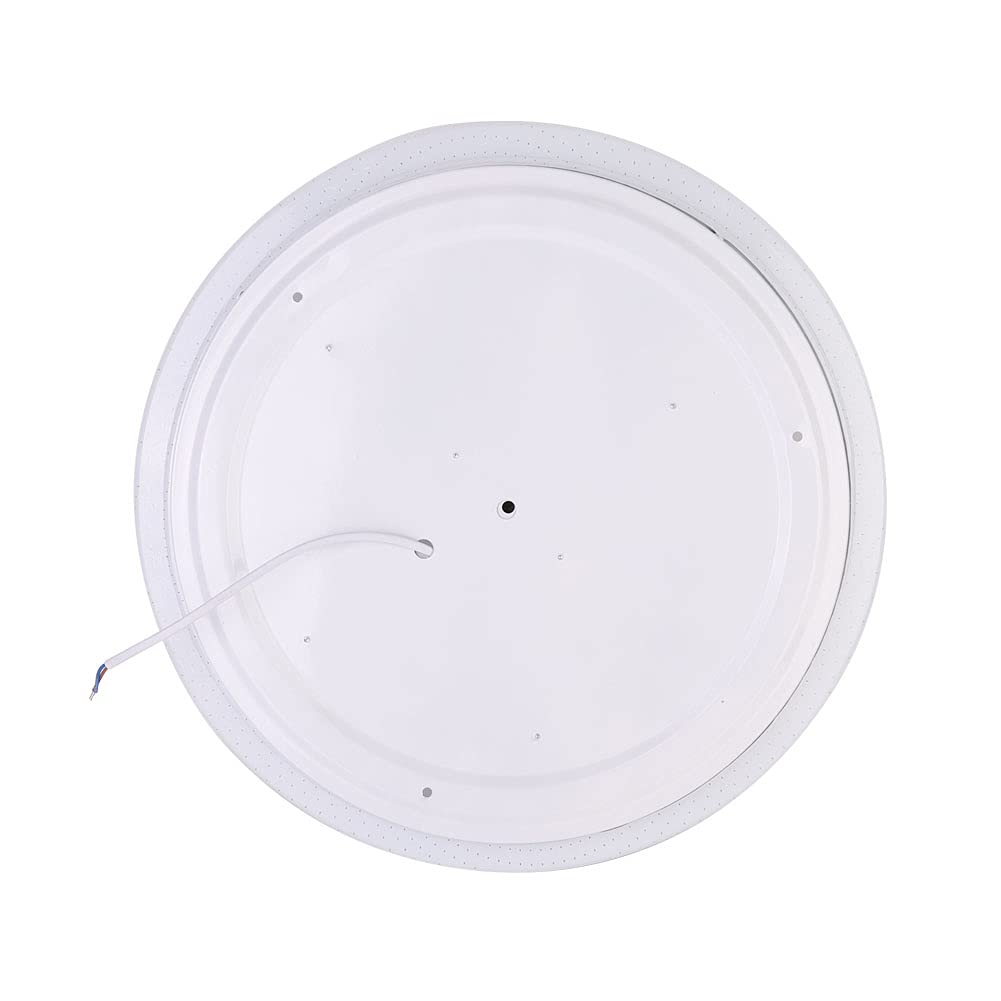 Lámpara de Techo LED Wi-Fi, RGB, Bombilla de 15,8 Pulgadas | Material ABS resistente, control inalámbrico, 16 millones de colores, compatibilidad con control por voz