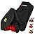 Snow Blower Cover, Heavy 900D Oxford Fabric Waterproof Outdoor Snowblower Covers, Universal Size Fits Single and Two Stage Snow Blowers, Water, Wind, UV, W/Adjustable Buckle and Vents - Black