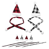 Photo Gallery zerodeko 12 pezzi mini cappelli e sciarpe natalizie set accessori decorativi per artigianato mini cappelli babbo natale e sciarpe per pupazzi di per albero di natale Photo Gallery zerodeko 12 pezzi mini cappelli e sciarpe natalizie set accessori decorativi per artigianato mini cappelli babbo natale e sciarpe per pupazzi di per albero di natale
