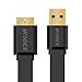 Awinner Micro USB 3.0 Data Cable for Galaxy S5 and Note 3 N9000, Super Speed USB 3.0 A Male to Micro B Male Adapter Cable Charging and Data Sync Cord for Android Smartphones and Tablets (0.5M-Flat)