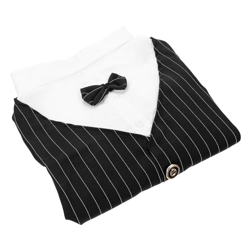 Disfraz formal para perro talla XXL negro