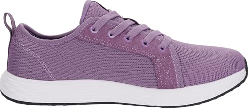 Image of WHITIN Women's Wide Toe Box Walking Shoes Zero Drop Sneakers | Durable Rubber Outsole, Removable Insole, Lace up Custom Fit, Wide Width Design for Natural Toe Splay