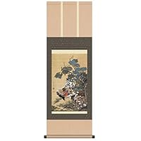 Amazon | 【干支掛軸】【動植綵絵掛軸】干支の掛軸・鳳凰・鶴