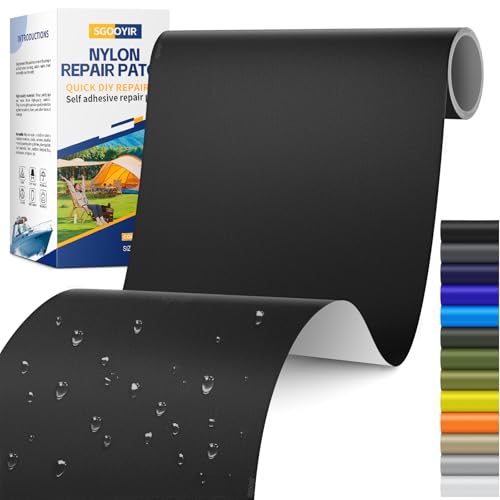 Sgooyir 6X63 Inch Nylon Repair Patch for Down Jacket