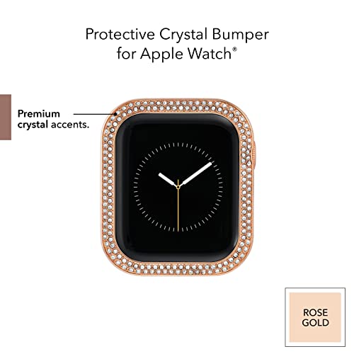Image of Anne Klein Premium Crystal Bumper, Compatible with Apple Watch, Seamless Fit, Easy Installation, Bumper for Apple Watch