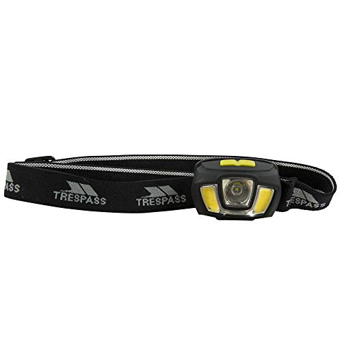 Image of Trespass Blackout 250Lm LED Headtorch (One Size) (Black)