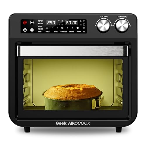 Geek AiroCook Torix 25 Litre Smart Air Fryer Oven | Fry with 85% ...