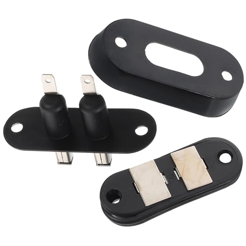 Generic Interruptor Eléctrico para Puerta de Coche P-3, Juego de 1 Unidad, Electrodo de Cobre con Galvanoplastia, Miniinterruptor para Alarma, Intermitente y Aire Acondicionado, Uso