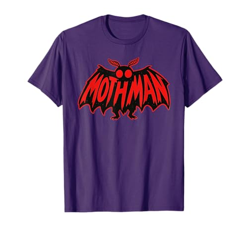 Cool Mothman Badge Men Women Cryptid Cryptozoology Mothman T-Shirt