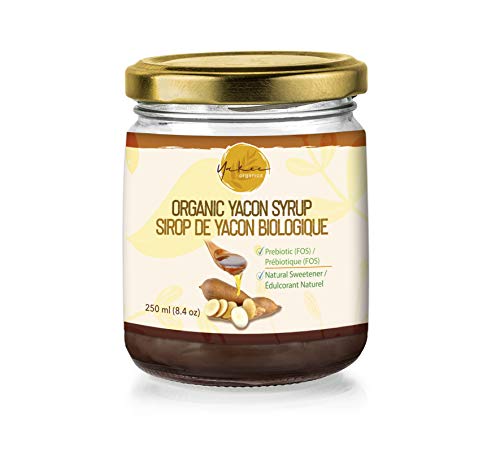Yakee Organics Yacon Syrup - Low-Calorie Natural Sweetener - All Natural Healthy Honey