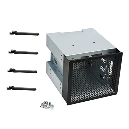 DOITOOL Jaula De Disco Duro para Montaje Caja De PC Soporte De Expansión Instalación Accesorios De Disco Duro Confiabilidad y Rendimiento Estable