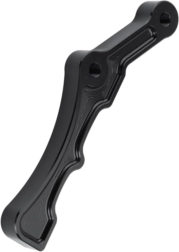 MACHSWON Radial Front Brake Caliper Mount, Front Mount Clip, Compatible with Harley Most Radialmount Calipers, Compatible with Harley 11.5 And 11.8 Style Rotors, Black