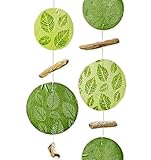 DEKOIDEE: Das Mobile ist ein schöner Dekorationsartikel für besondere Anlässe. Schaffen Sie ein fröhliches, sommerliches Flair auf Ihrer Hochzeits- oder Geburtstagsgartenparty.